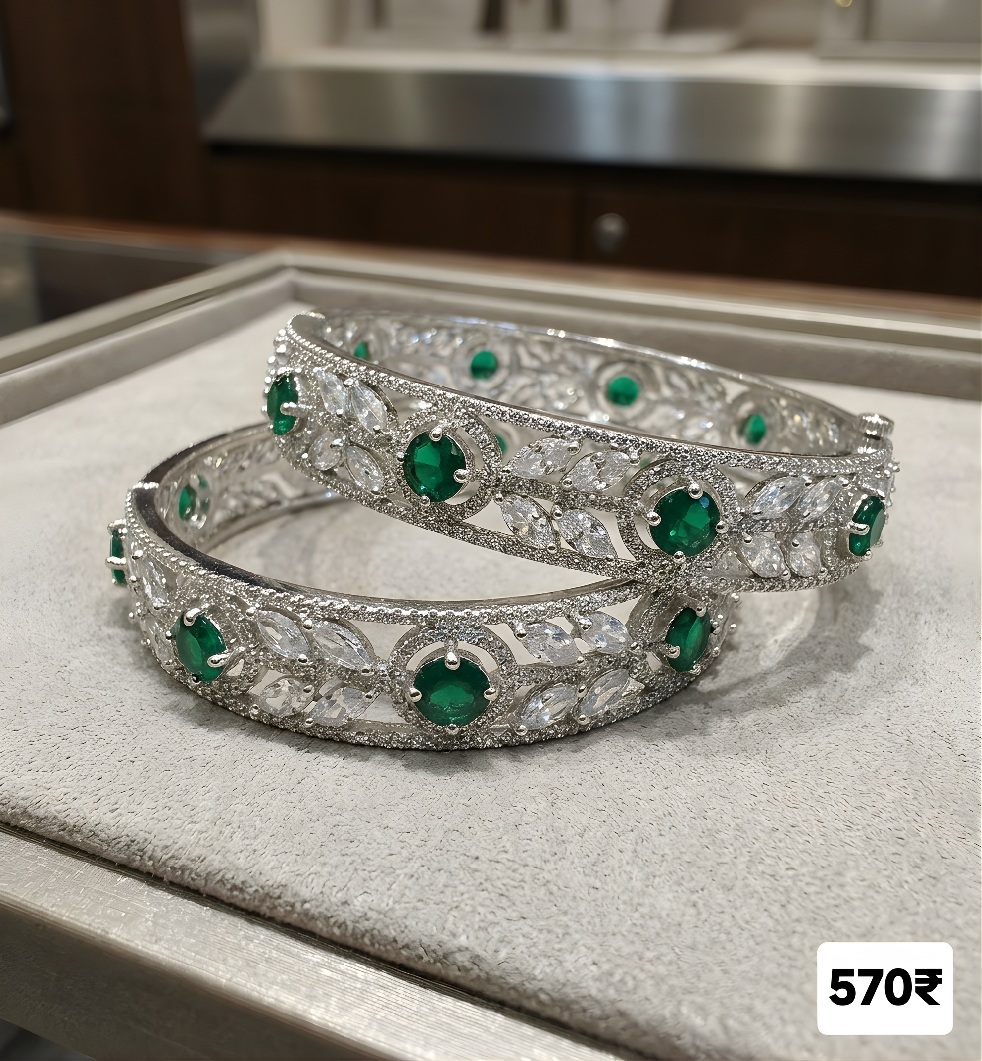 AMERICAN DIAMOND BANGLES